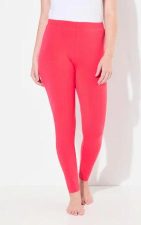Ulla Popken Funktionshose Leggings Skinny Elastikbund