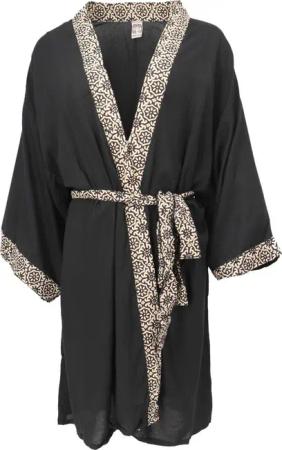 Guru-Shop Kimono Kurzer Kimono, Boho Kimonomantel