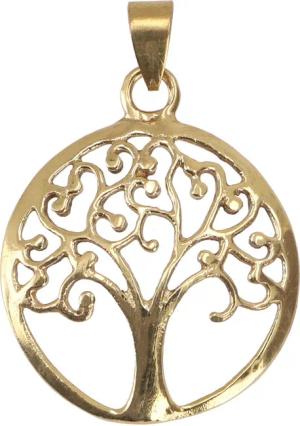 Guru-Shop Kettenanhänger Amulett `Baum des Lebens`