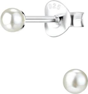 ALEXANDER YORK Paar Ohrstecker PERLE weiß