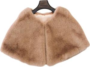 Refttenw Modeschal Damen Winter Kunstpelz Schal,