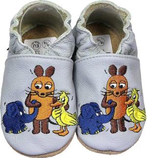 HOBEA-Germany Krabbelschuhe Maus, Elefant und Ente