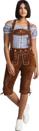 Steigenhöfer Manufaktur Trachtenlederhose Damen Kniebund