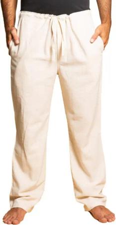 PANASIAM Wellnesshose Einfache Baumwoll-Bundhose T01 Wohlfühlhose