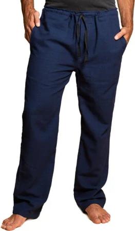 PANASIAM Wellnesshose Einfache Baumwoll-Bundhose T01 Wohlfühlhose