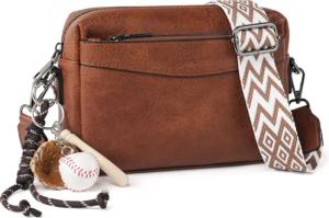 Defe Schultertasche Umhängetasche Damen Crossbody Bag
