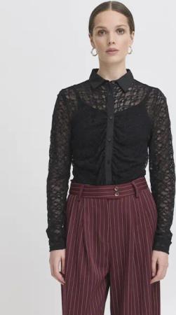 Ichi Hemdbluse IXLACEY elegante Bluse in