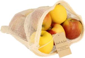fesch & fair Einkaufsbeutel Obstbeutel Gemüsenetz