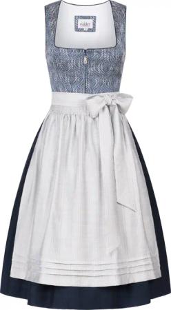 Nübler Trachtenkleid Midi Dirndl Frauke in