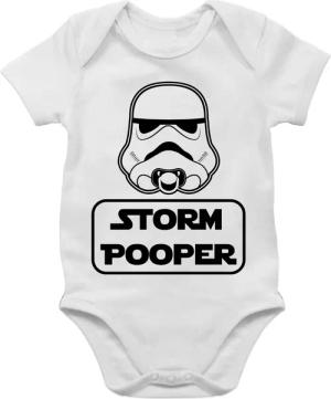 Shirtracer Shirtbody Storm Pooper Sprüche Baby