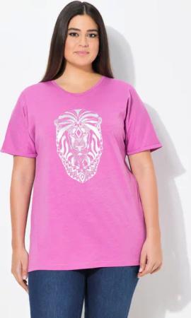 Ulla Popken T-Shirt T-Shirt Tiermotiv Oversized