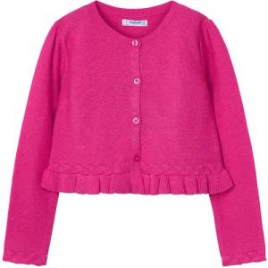 Mayoral Strickjacke mit Rüschensaum