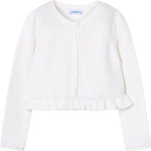 Mayoral Strickjacke mit Rüschensaum
