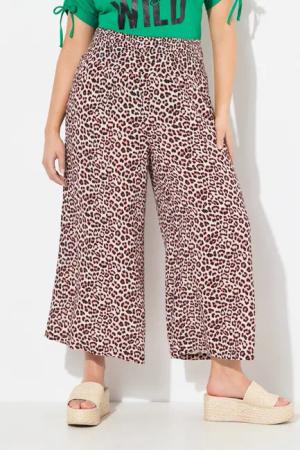 Ulla Popken Culotte Culotte Rose Leomuster