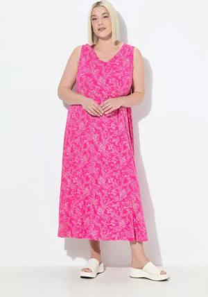 Ulla Popken Maxikleid Maxikleid gemustert A-Linie