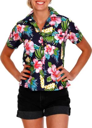 King Kameha Hawaiihemd Hibiscus New Funky
