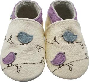 Yalion Weiche Leder Krabbelschuhe Lauflernschuhe Hausschuhe