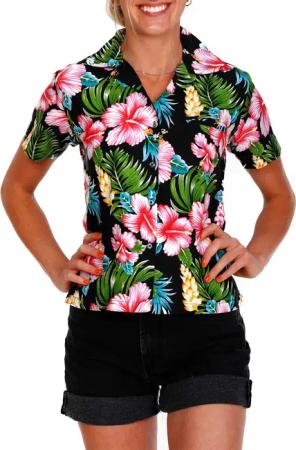King Kameha Hawaiihemd Hibiscus New Funky