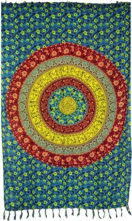 Guru-Shop Sarong Bali Sarong, Wandtuch, Wickelrock,