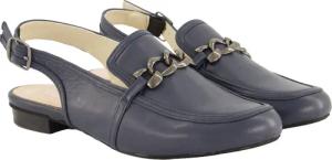 Ulla Popken Leder-Mules Zierspange Weite H