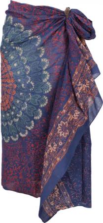 Guru-Shop Sarong Leichter Mandala Pareo, Sarong,