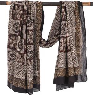 Guru-Shop Sarong Leichter Pareo, Sarong, handbedrucktes..