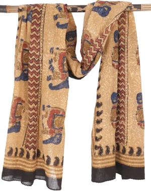 Guru-Shop Sarong Leichter Pareo, Sarong, handbedrucktes..