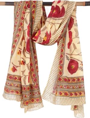 Guru-Shop Sarong Leichter Pareo, Sarong, handbedrucktes..