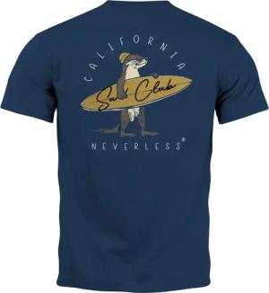 Neverless Print-Shirt Herren T-Shirt Backprint California
