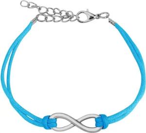 BUNGSA Lederarmband Armband Unendlichkeit aus Leder