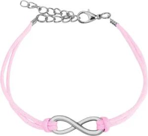 BUNGSA Lederarmband Armband Unendlichkeit aus Leder