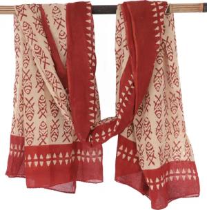 Guru-Shop Sarong Leichter Pareo, Sarong, handbedrucktes..