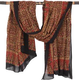 Guru-Shop Sarong Leichter Pareo, Sarong, handbedrucktes..