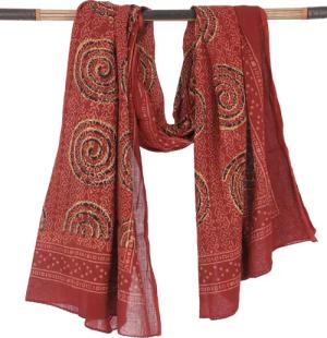 Guru-Shop Sarong Leichter Pareo, Sarong, handbedrucktes..