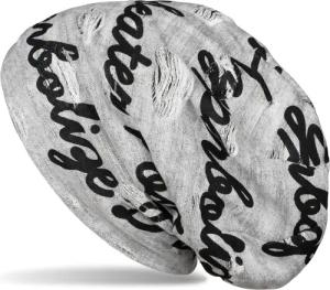 styleBREAKER Beanie Beanie mit Sprüche Print