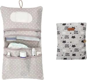 ALARA HOME Windeltasche Wickeltasche Organizer und