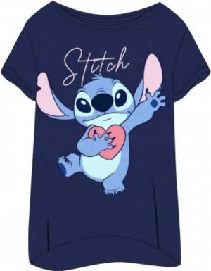 Stitch Nachthemd mit Herz dunkelblau und