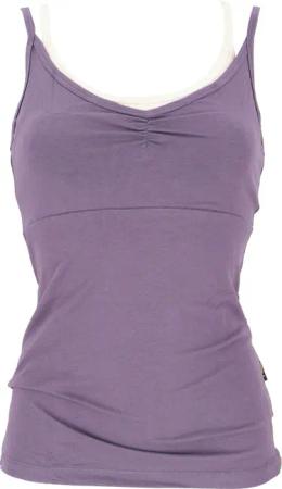 Guru-Shop T-Shirt Yoga-Top mit Bra aus