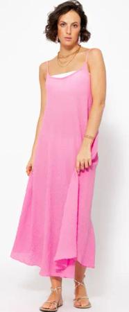 SASSYCLASSY Strandkleid Sommerkleid Damen lang aus