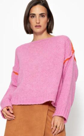 SASSYCLASSY Strickpullover Oversize Pullover Damen mit