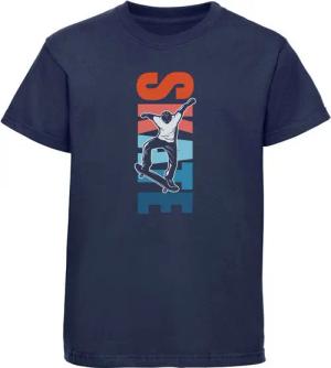 MyDesign24 T-Shirt Kinder Print Shirt Skateboarder