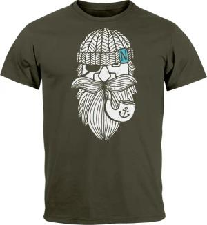 Neverless Print-Shirt Herren T-Shirt Printshirt Seemann