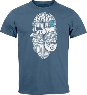 Neverless Print-Shirt Herren T-Shirt Printshirt Seemann
