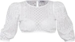 MarJo Dirndlbluse 'Vellburg' 3/4 Arm, Weiß