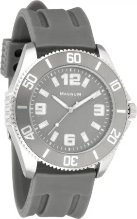 Quarzuhr Magnum Damenarmbanduhr mit Silikonarmband, Analog