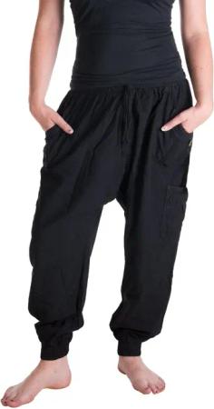 Vishes Haremshose Haremshose mit elastischem Bund,