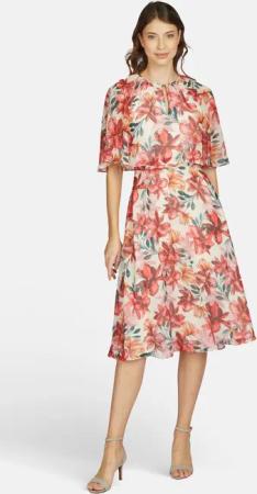 Kleo Abendkleid (1-tlg) fließender Chiffon