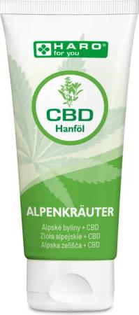 HARO-MC Hautpflegegel CBD Alpenkräuter Gel