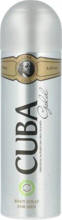 Cuba Körperspray Gold