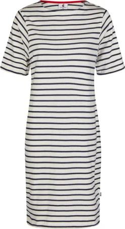 Wind sportswear Sommerkleid Damen Kurzarmkleid gestreift,